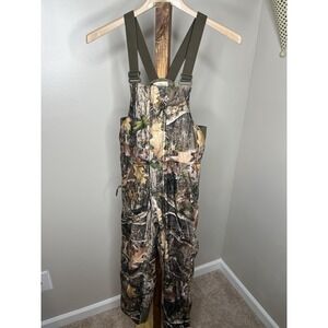 Red Head Kid's Silent Hide Bibs Camouflage Overalls Hunting Size Youth Large